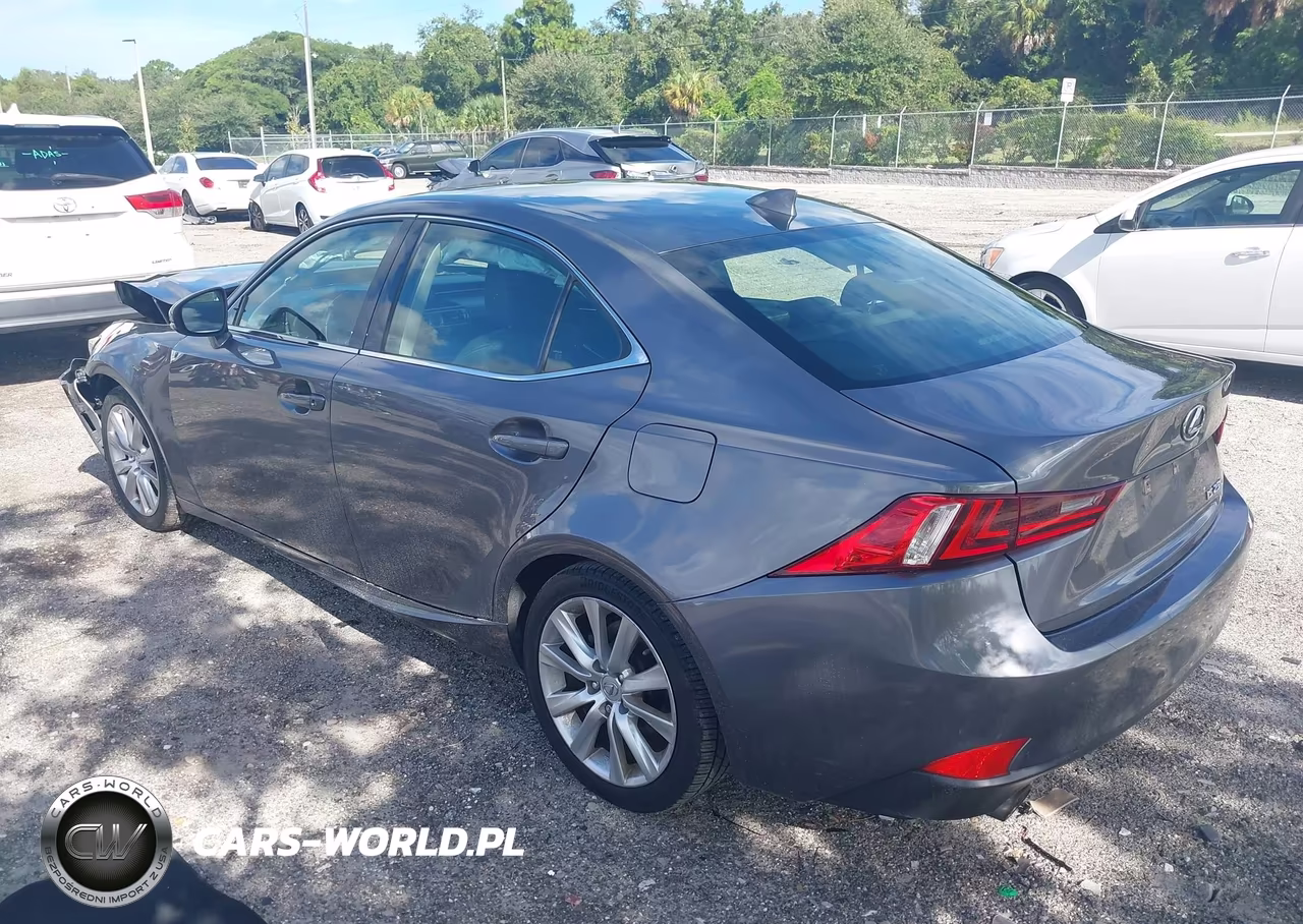 2014 Lexus Is 250 VIN:JTHBF1D27E5025303 - 3