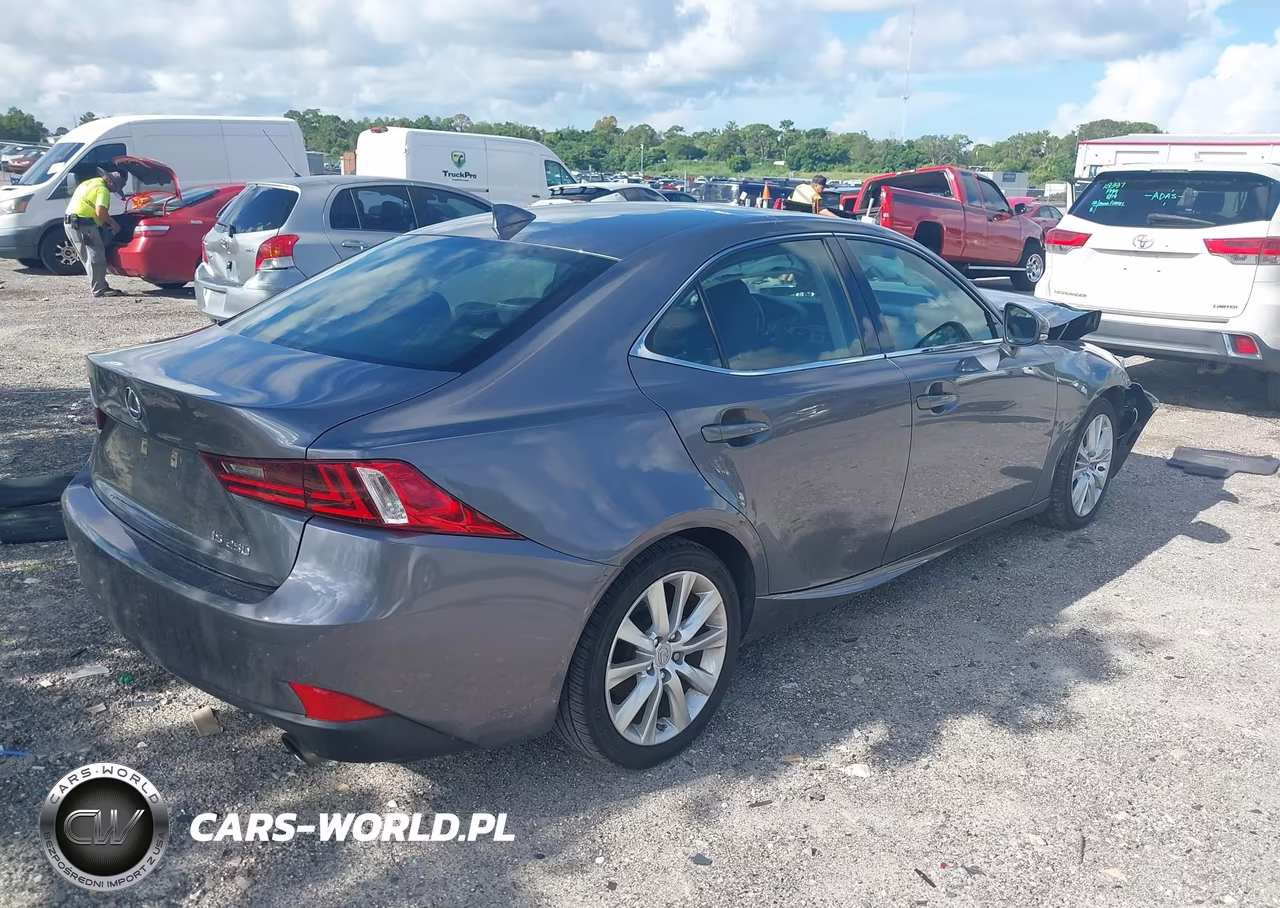 2014 Lexus Is 250 VIN:JTHBF1D27E5025303 - 4