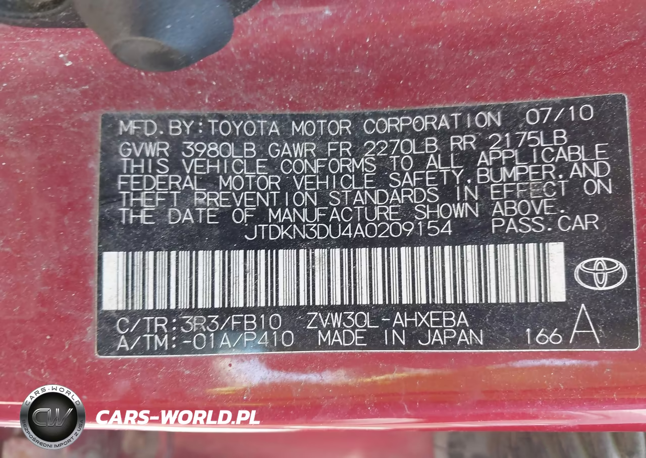 2010 Toyota Prius Ii VIN:JTDKN3DU4A0209154 - 9