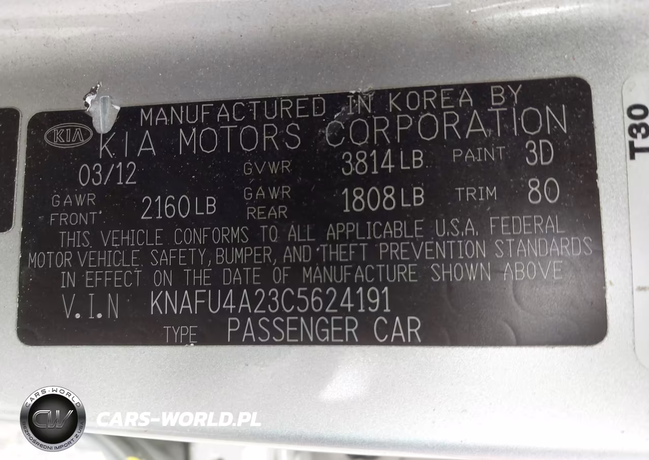2012 Kia Forte Ex VIN:KNAFU4A23C5624191 - 9
