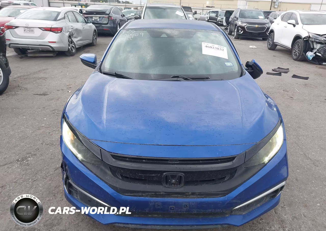 2019 Honda Civic Lx VIN:2HGFC2F66KH500785 - 12