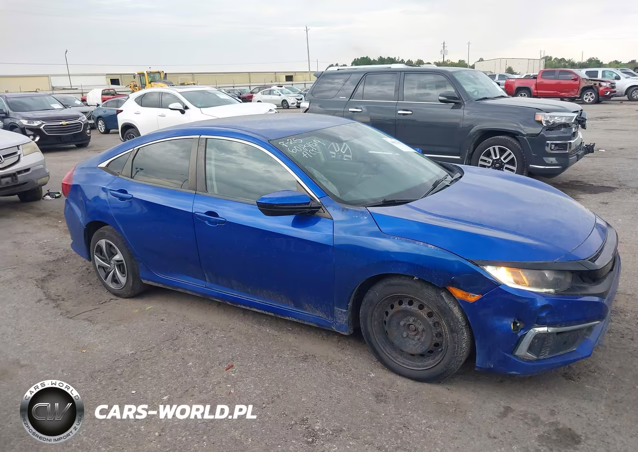 2019 Honda Civic Lx VIN:2HGFC2F66KH500785 - 13