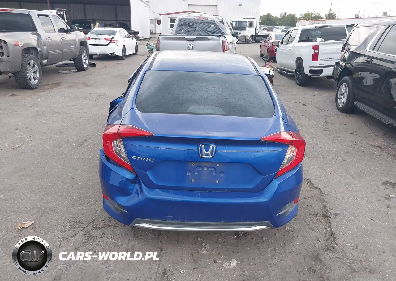 2019 Honda Civic Lx VIN:2HGFC2F66KH500785 - 16