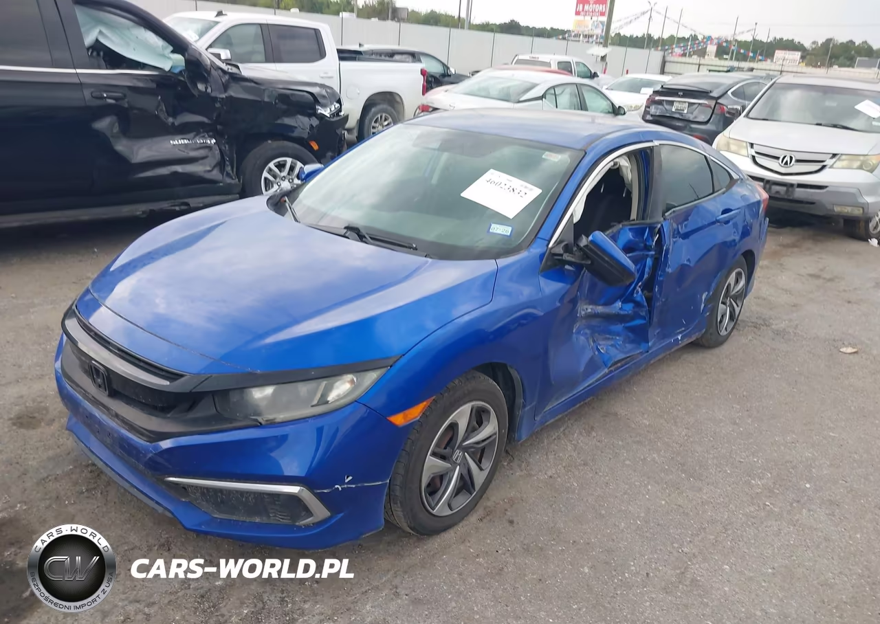 2019 Honda Civic Lx VIN:2HGFC2F66KH500785 - 6
