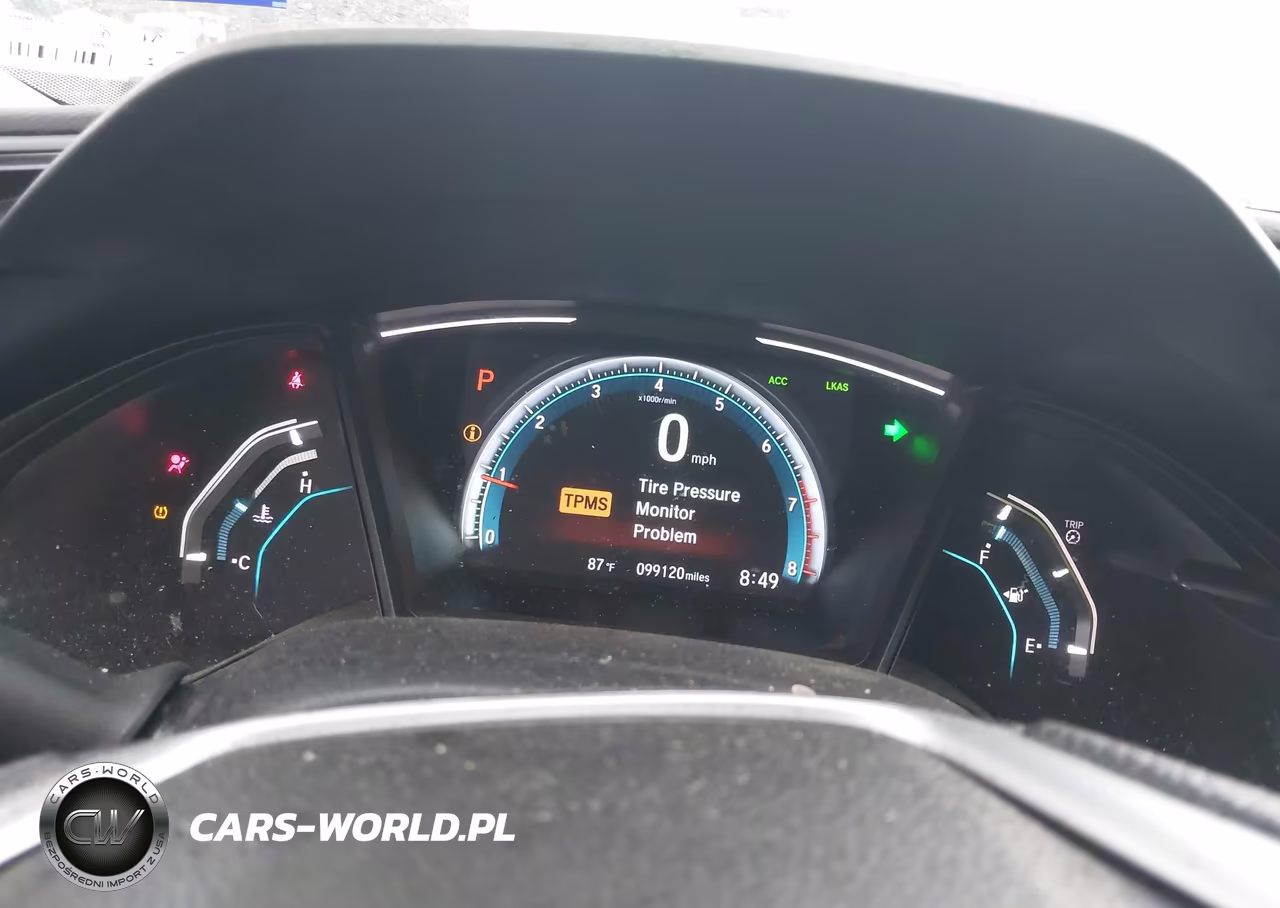 2019 Honda Civic Lx VIN:2HGFC2F66KH500785 - 7