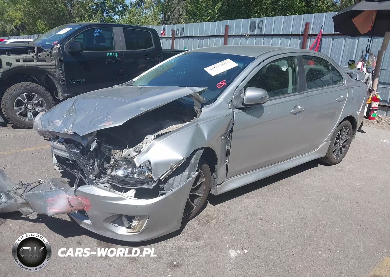2017 Mitsubishi Lancer Es VIN:JA32U2FU6HU003507 - 2