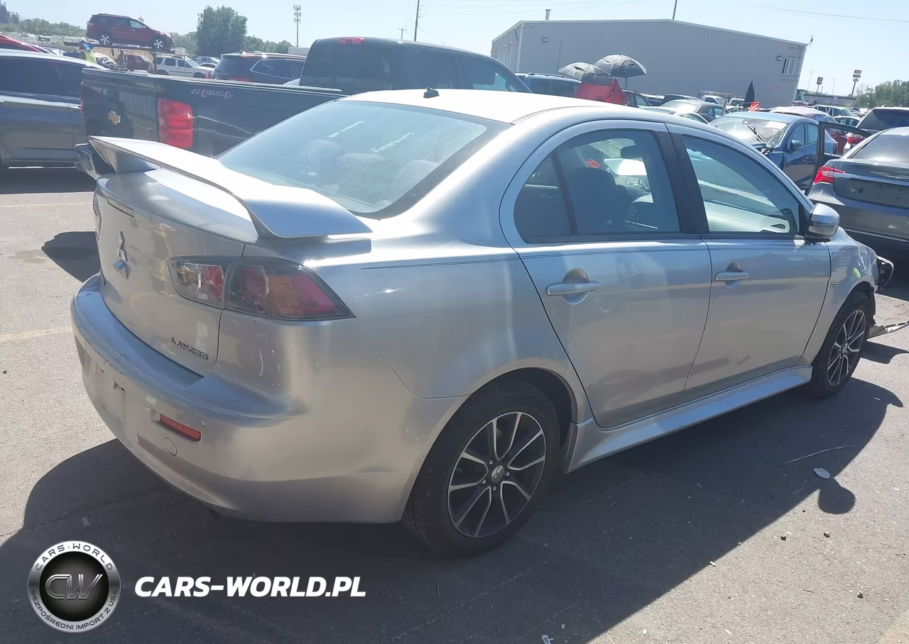 2017 Mitsubishi Lancer Es VIN:JA32U2FU6HU003507 - 4