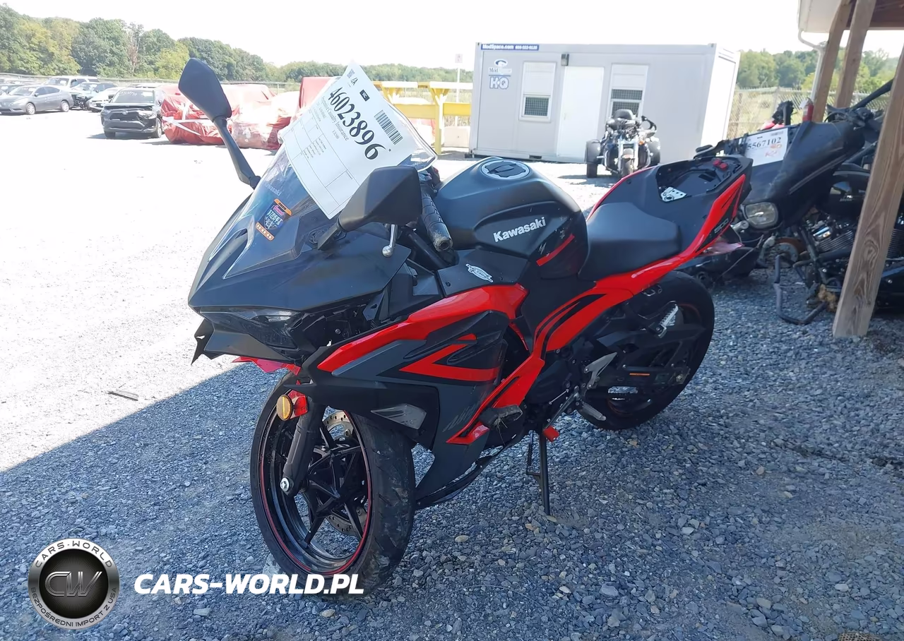 2024 Kawasaki Ex500 A-B VIN:ML5EXGJ12RDA09268 - 2
