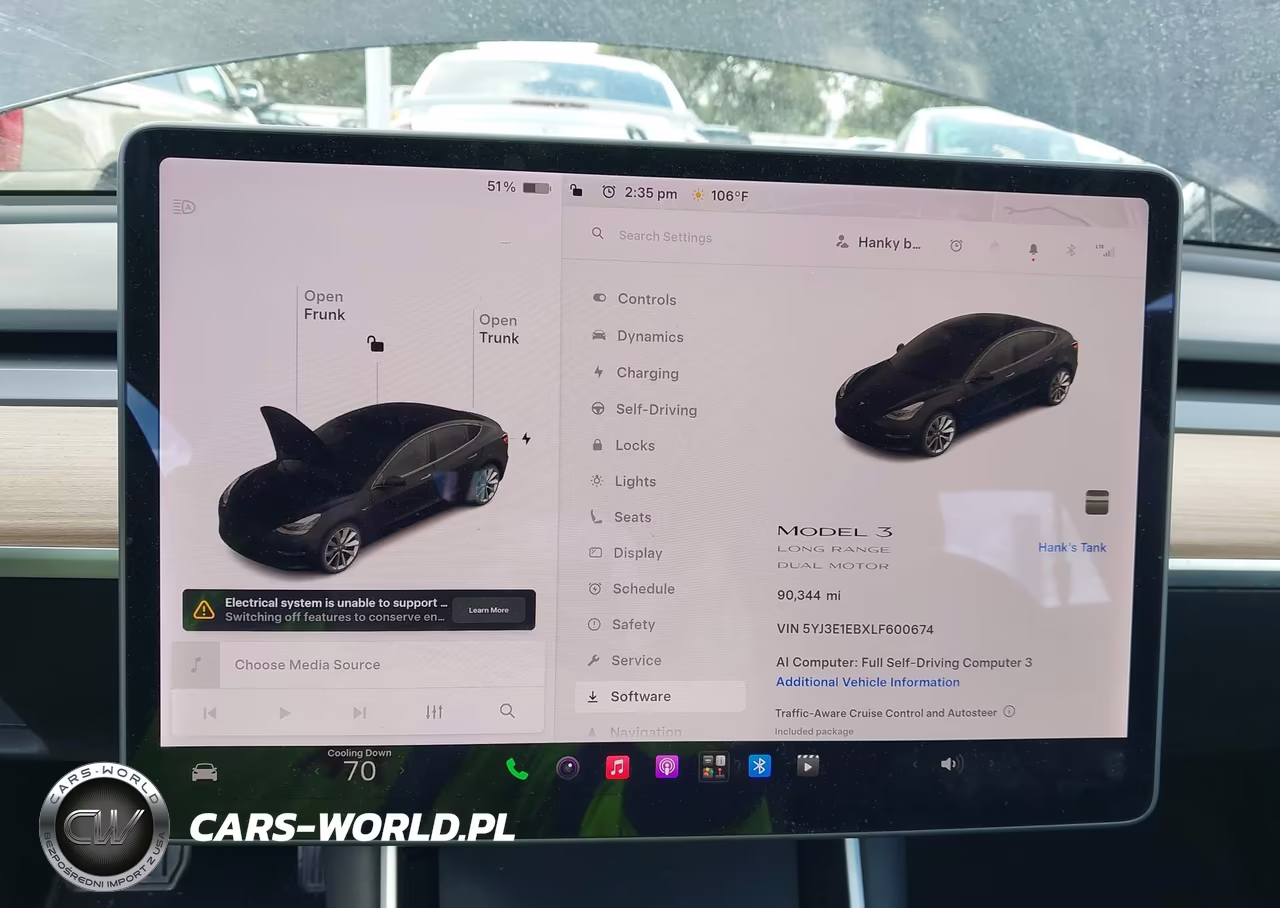 2020 Tesla Model 3 Long Range Dual Motor All-Wheel Drive VIN:5YJ3E1EBXLF600674 - 7