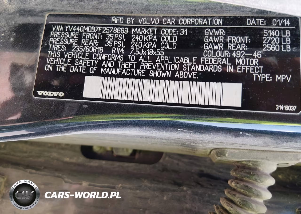 2015 Volvo Xc60 T5 Premier VIN:YV440MDB7F2578689 - 9