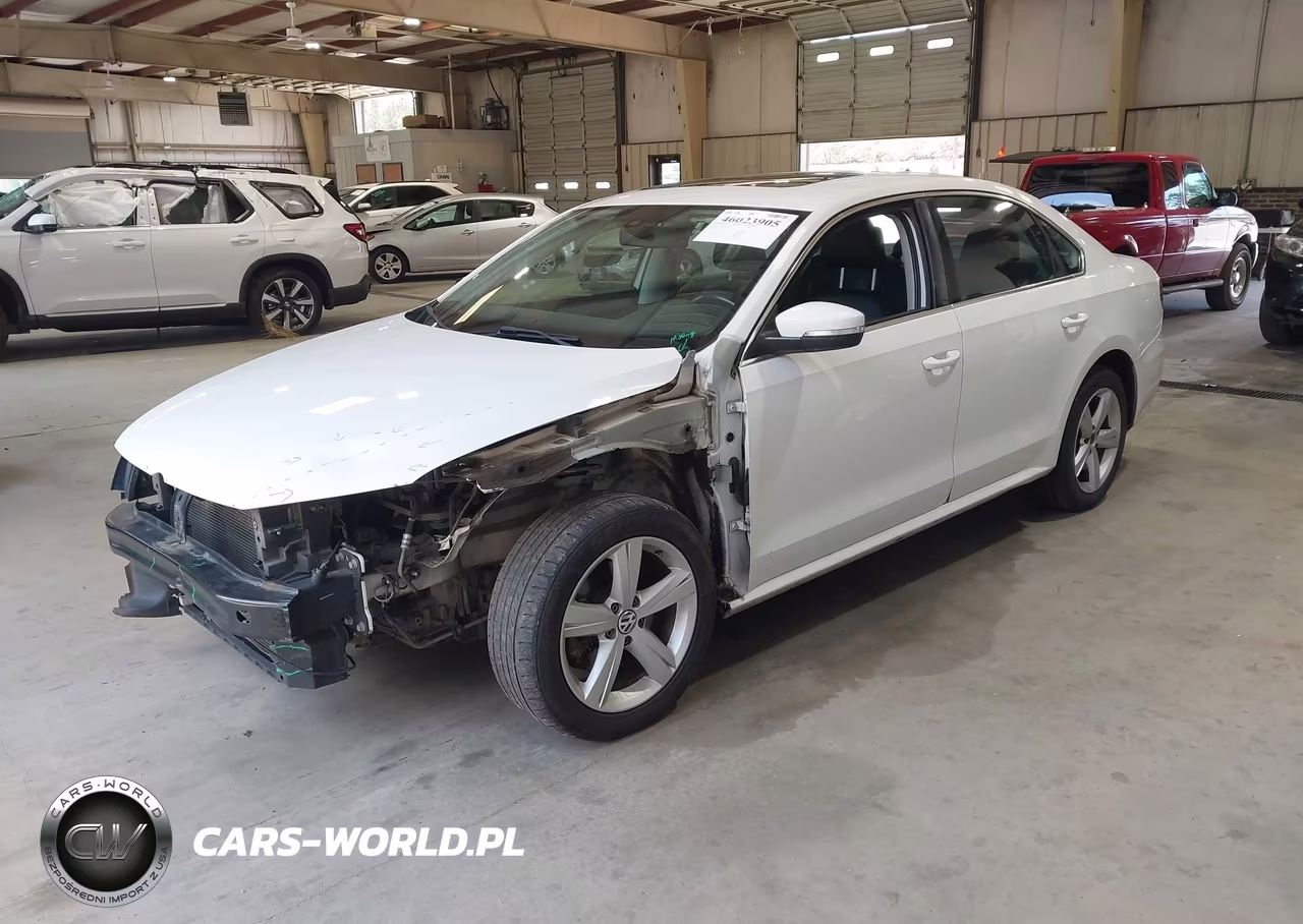 2013 Volkswagen Passat 2.5L Se VIN:1VWBH7A39DC096893 - 2