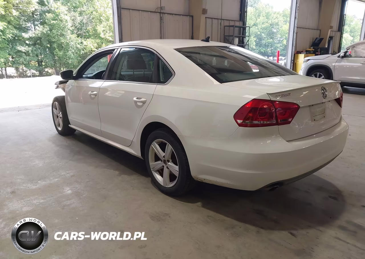 2013 Volkswagen Passat 2.5L Se VIN:1VWBH7A39DC096893 - 3