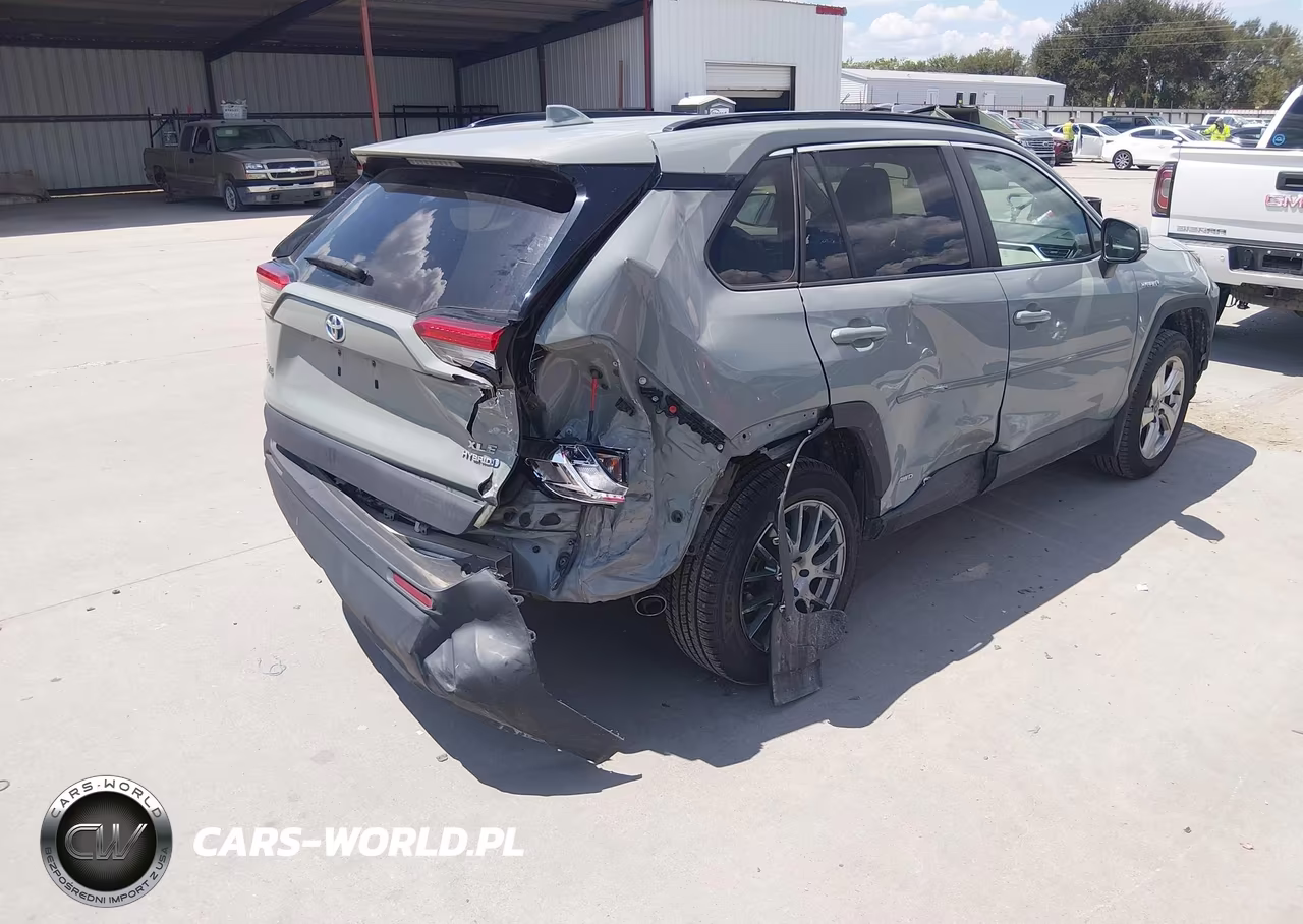 2021 Toyota Rav4 Hybrid Xle Premium VIN:4T3B6RFVXMU013063 - 4