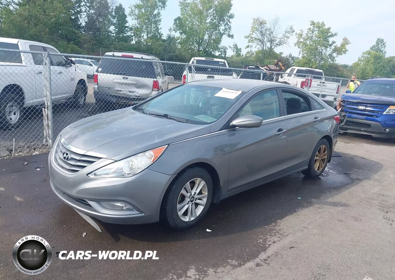 2013 Hyundai Sonata Gls VIN:5NPEB4AC1DH711425 - 2