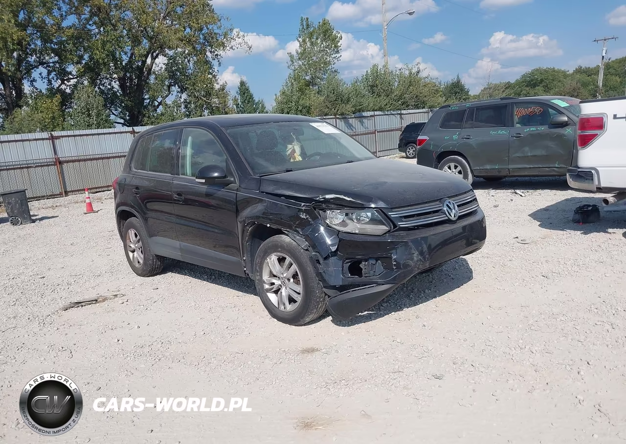 2013 Volkswagen Tiguan S VIN:WVGBV7AX5DW516917 - 1