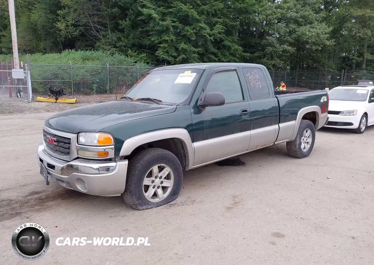 2005 GMC Sierra 1500 Sle VIN:2GTEK19V951203632 - 2
