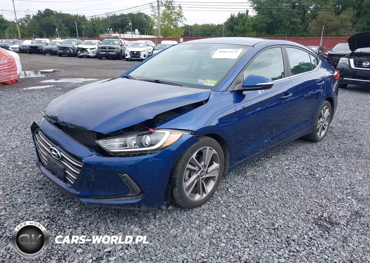 2018 Hyundai Elantra Limited VIN:5NPD84LFXJH299535 - 2