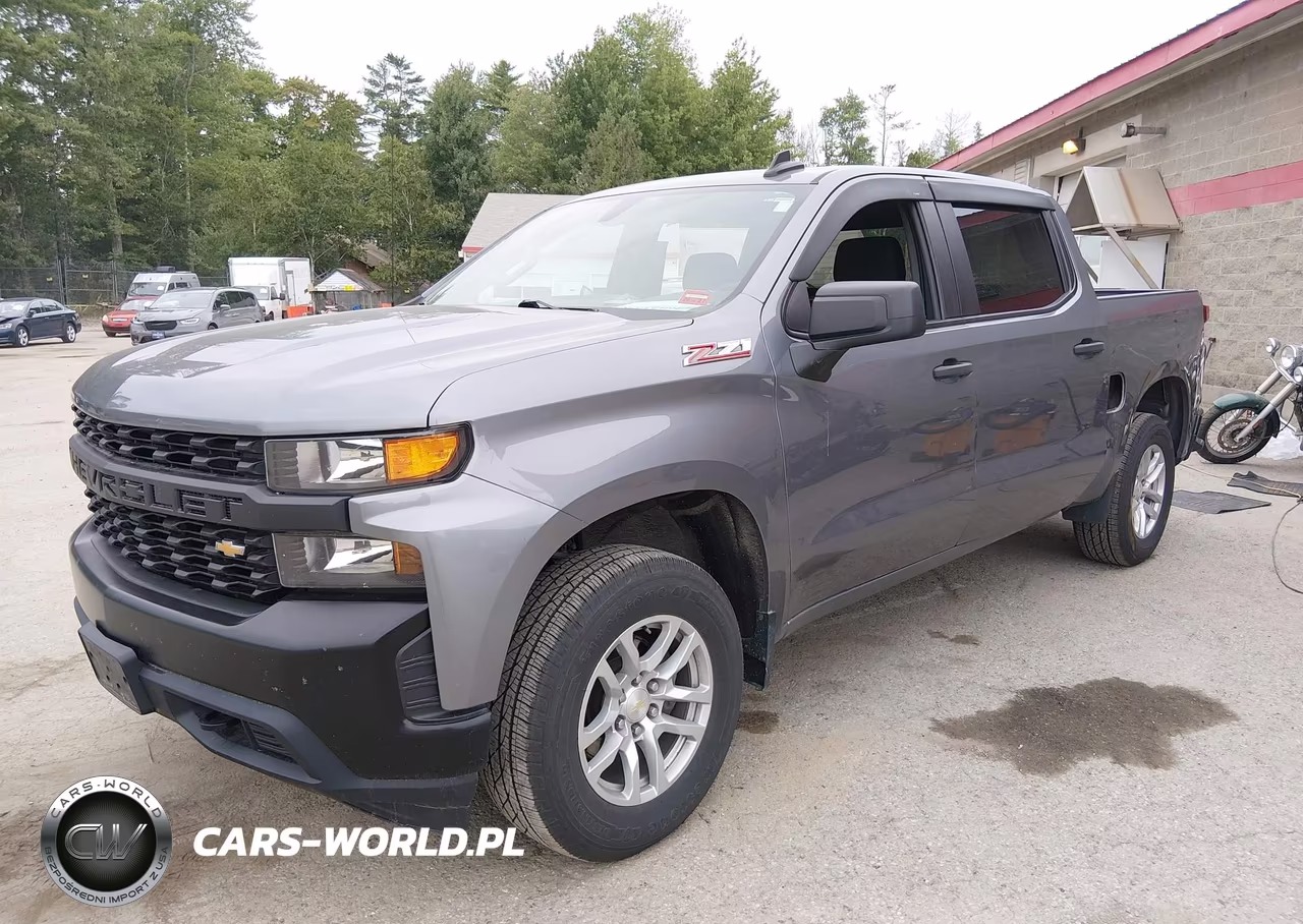 2021 Chevrolet Silverado 1500 4Wd Short Bed Wt VIN:1GCPYAEH5MZ337292 - 2