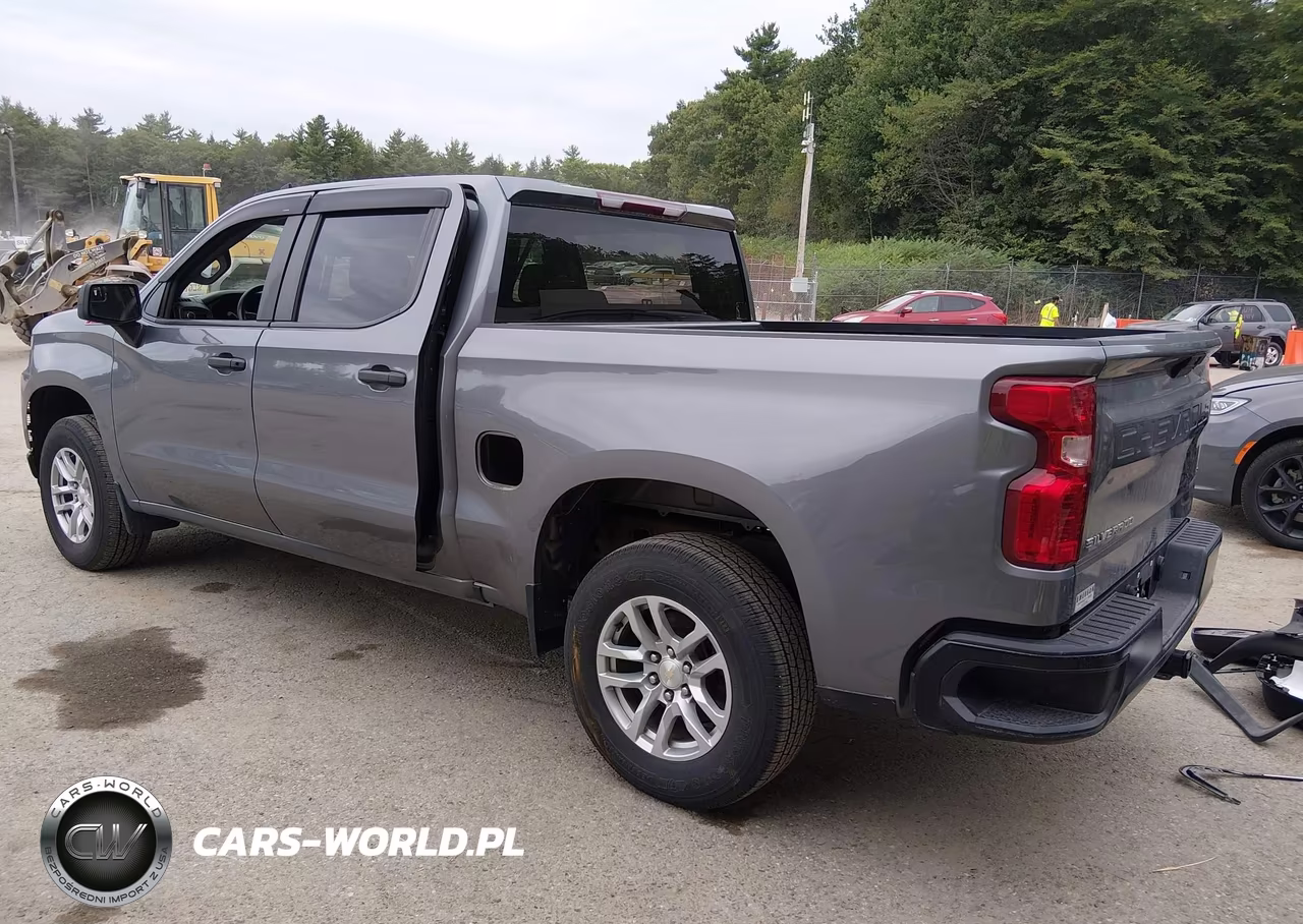 2021 Chevrolet Silverado 1500 4Wd Short Bed Wt VIN:1GCPYAEH5MZ337292 - 3