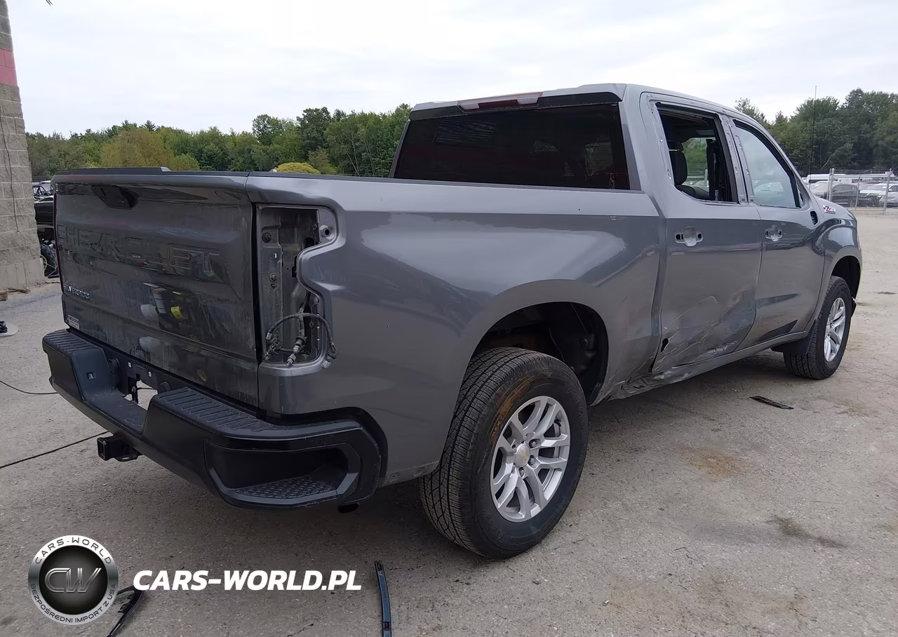 2021 Chevrolet Silverado 1500 4Wd Short Bed Wt VIN:1GCPYAEH5MZ337292 - 4