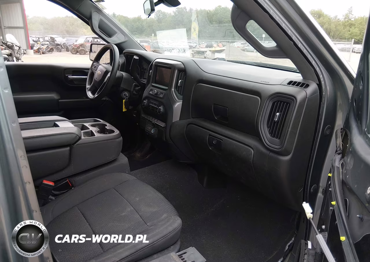 2021 Chevrolet Silverado 1500 4Wd Short Bed Wt VIN:1GCPYAEH5MZ337292 - 5