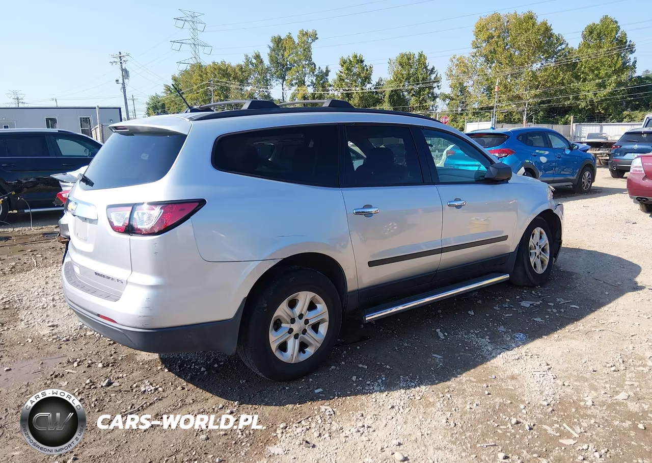 2014 Chevrolet Traverse Ls VIN:1GNKRFED1EJ196763 - 4