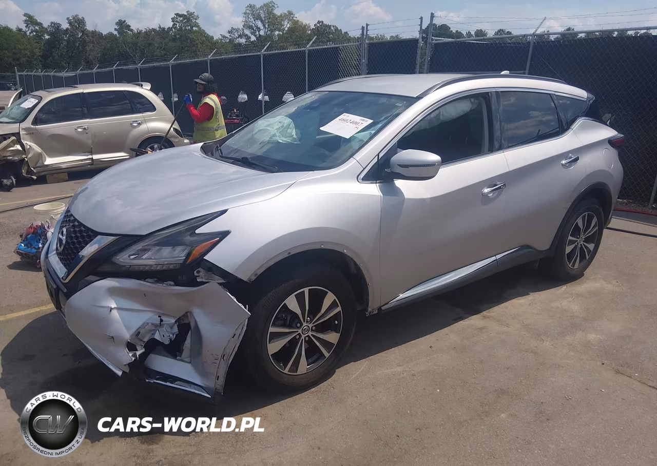 2020 Nissan Murano Sv Intelligent Awd VIN:5N1AZ2BS8LN123312 - 2