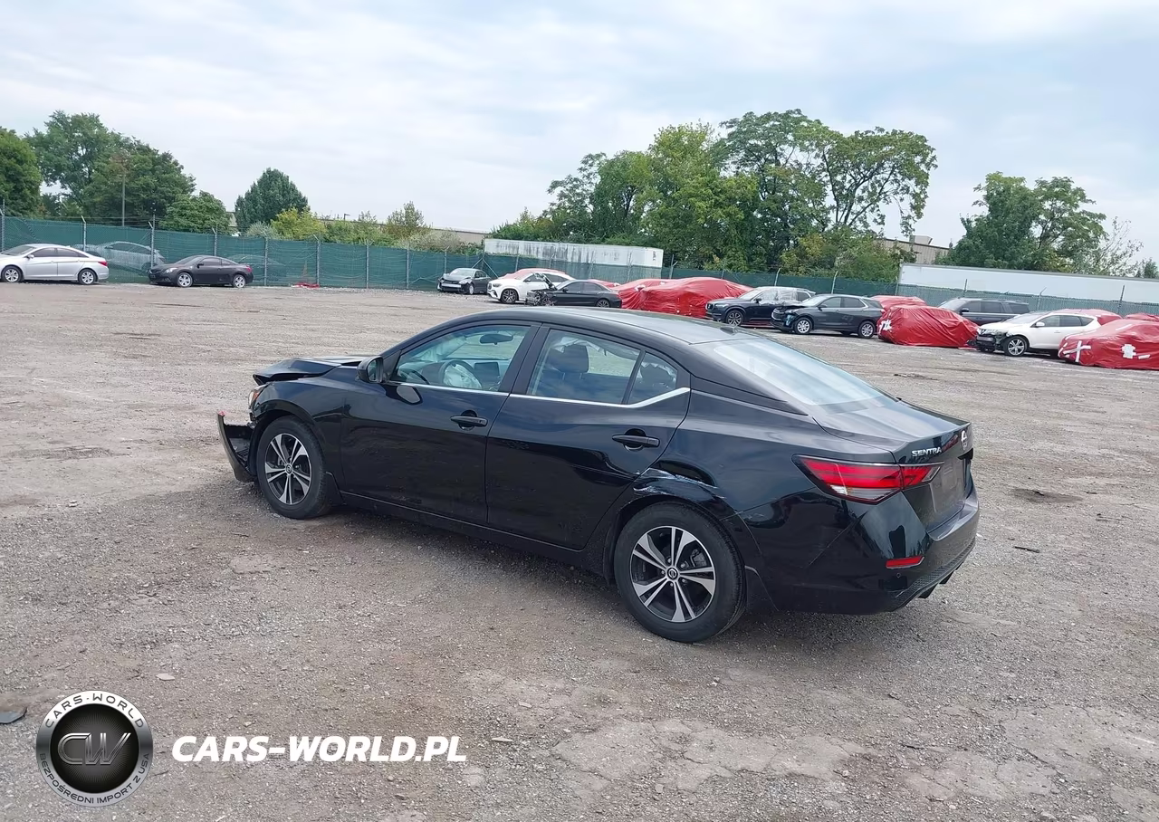2023 Nissan Sentra Sv Xtronic Cvt VIN:3N1AB8CV1PY305322 - 3