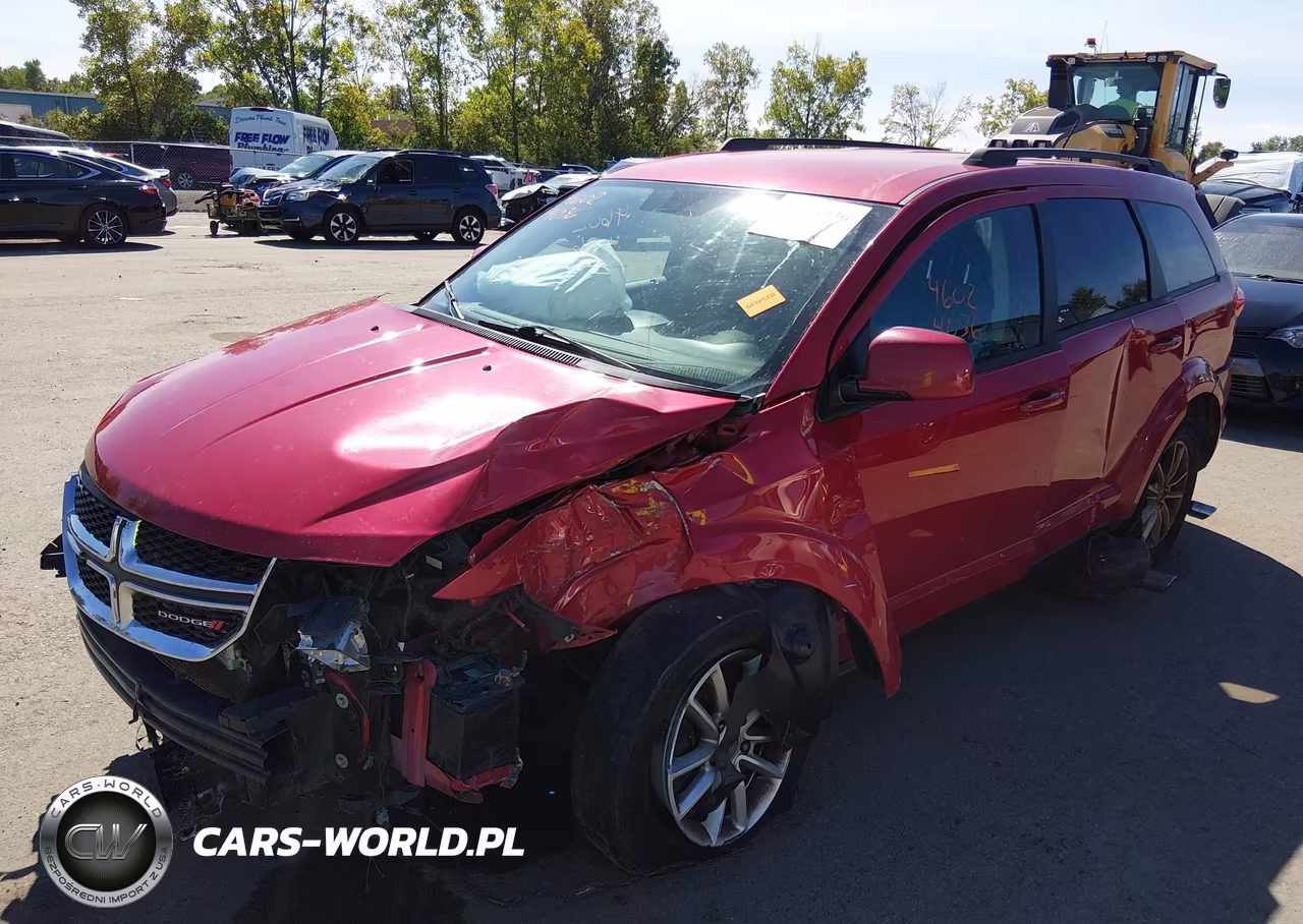 2017 Dodge Journey Sxt Awd VIN:3C4PDDBG6HT522344 - 2