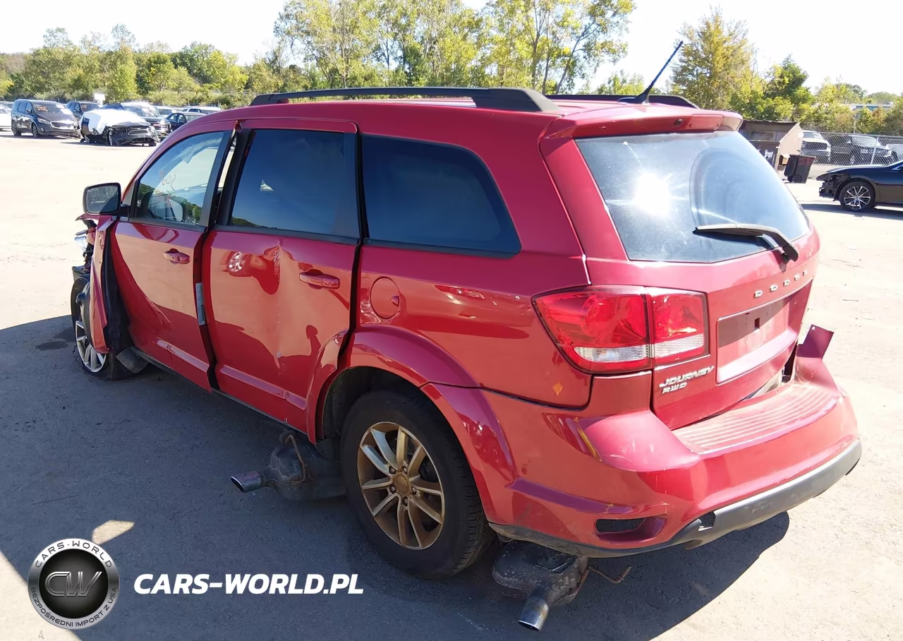 2017 Dodge Journey Sxt Awd VIN:3C4PDDBG6HT522344 - 3