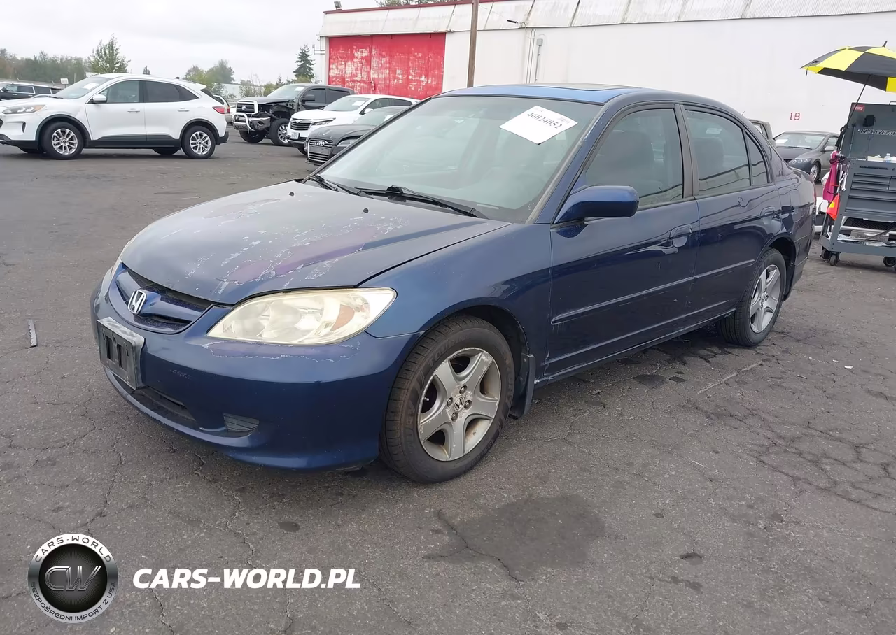 2004 Honda Civic Ex VIN:2HGES26894H603749 - 2