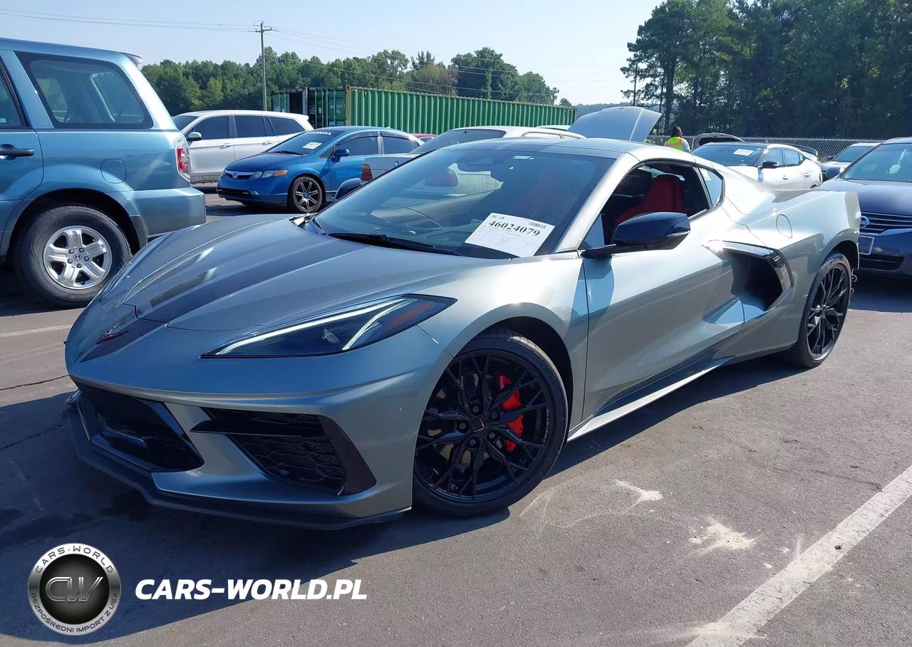 2024 Chevrolet Corvette Stingray Rwd 1Lt VIN:1G1YA2D47R5114711 - 2