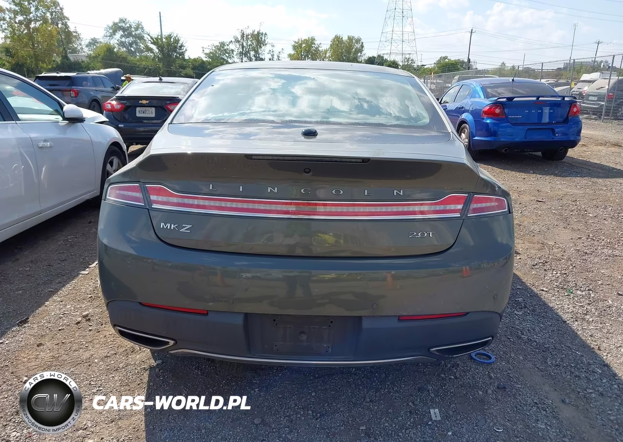 2017 Lincoln Mkz Select VIN:3LN6L5C94HR631818 - 17