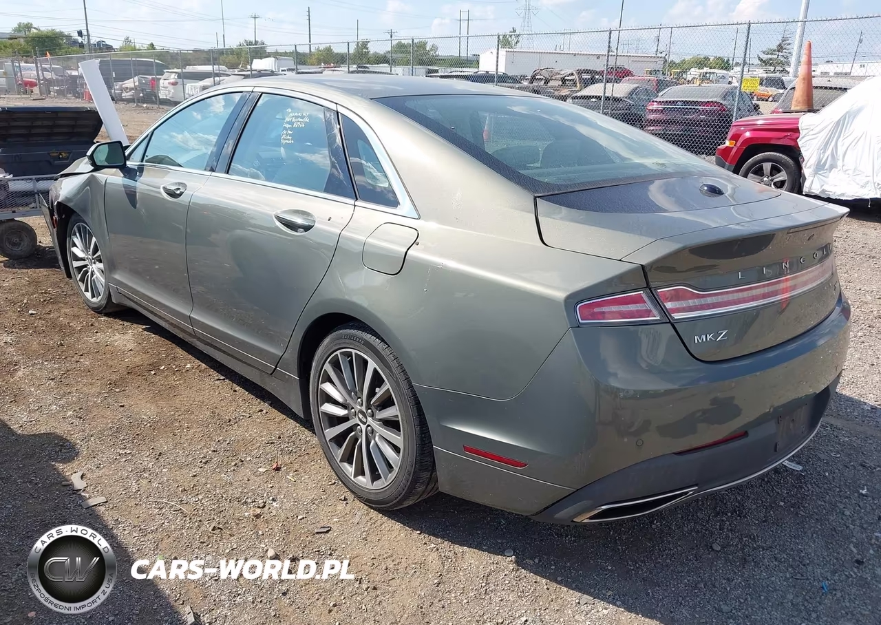 2017 Lincoln Mkz Select VIN:3LN6L5C94HR631818 - 3