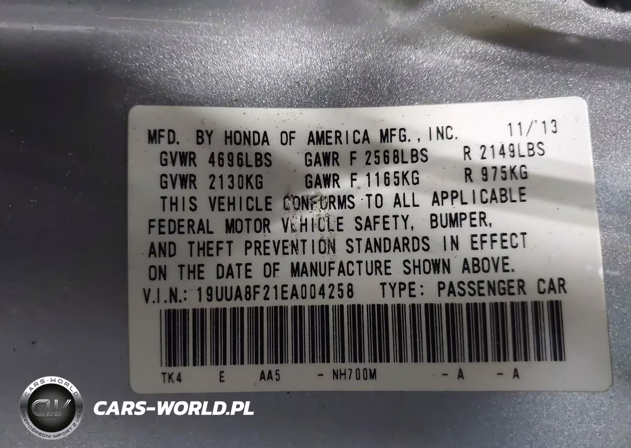 2014 Acura Tl 3.5 VIN:19UUA8F21EA004258 - 9