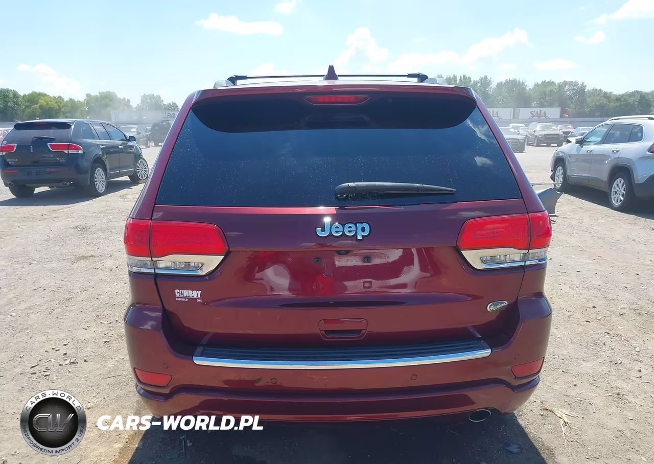 2017 Jeep Grand Cherokee Overland 4X2 VIN:1C4RJECG2HC696574 - 16