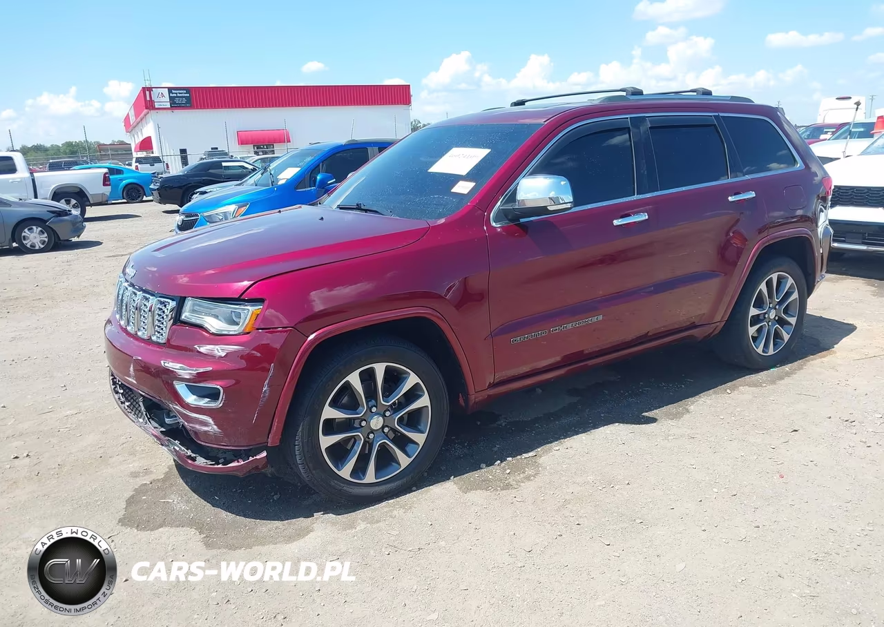 2017 Jeep Grand Cherokee Overland 4X2 VIN:1C4RJECG2HC696574 - 2