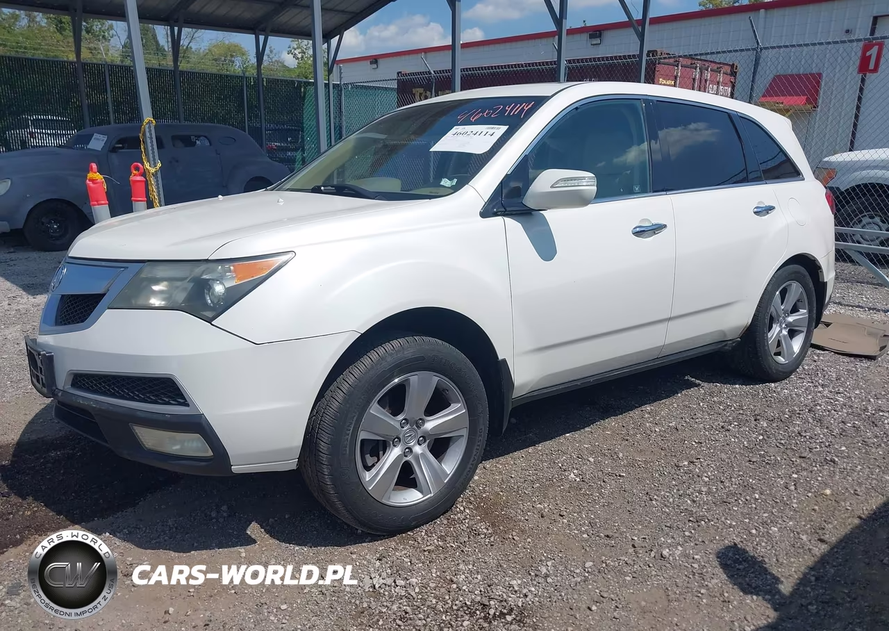 2010 Acura Mdx Technology Package VIN:2HNYD2H6XAH519642 - 2