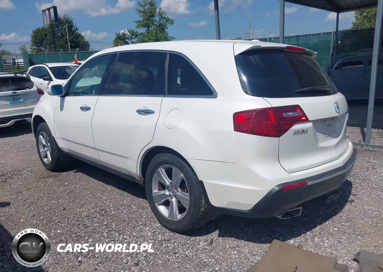 2010 Acura Mdx Technology Package VIN:2HNYD2H6XAH519642 - 3