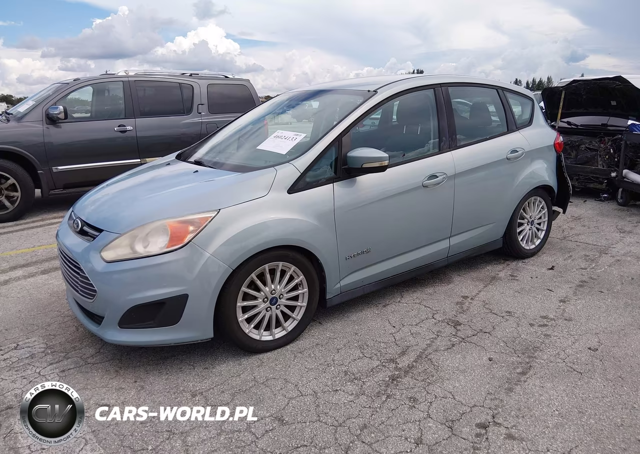 2013 Ford C-Max Hybrid Se VIN:1FADP5AU9DL547080 - 2