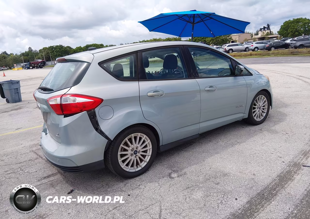 2013 Ford C-Max Hybrid Se VIN:1FADP5AU9DL547080 - 4