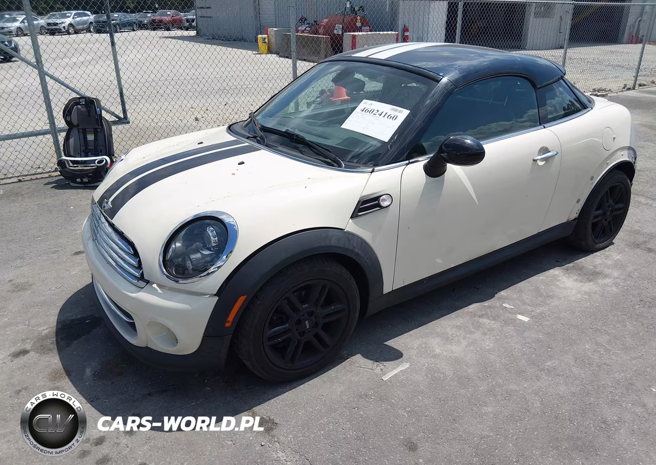 2013 Mini Coupe Cooper VIN:WMWSX1C52DT507775 - 2