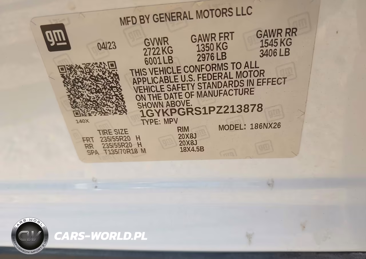 2023 Cadillac Xt6 Sport VIN:1GYKPGRS1PZ213878 - 9