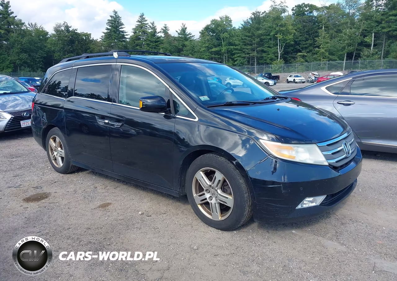 2011 Honda Odyssey Touring-Touring Elite VIN:5FNRL5H98BB017972 - 1