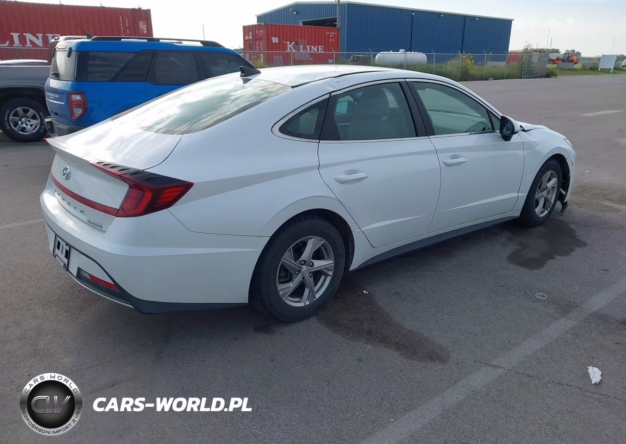 2021 Hyundai Sonata Se VIN:5NPEG4JA9MH080357 - 4