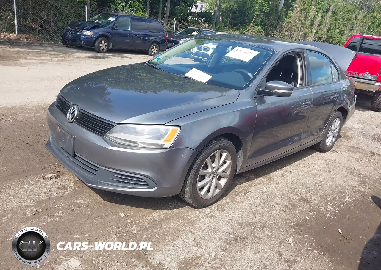 2012 Volkswagen Jetta 2.5L Se VIN:3VWDP7AJ7CM325143 - 2