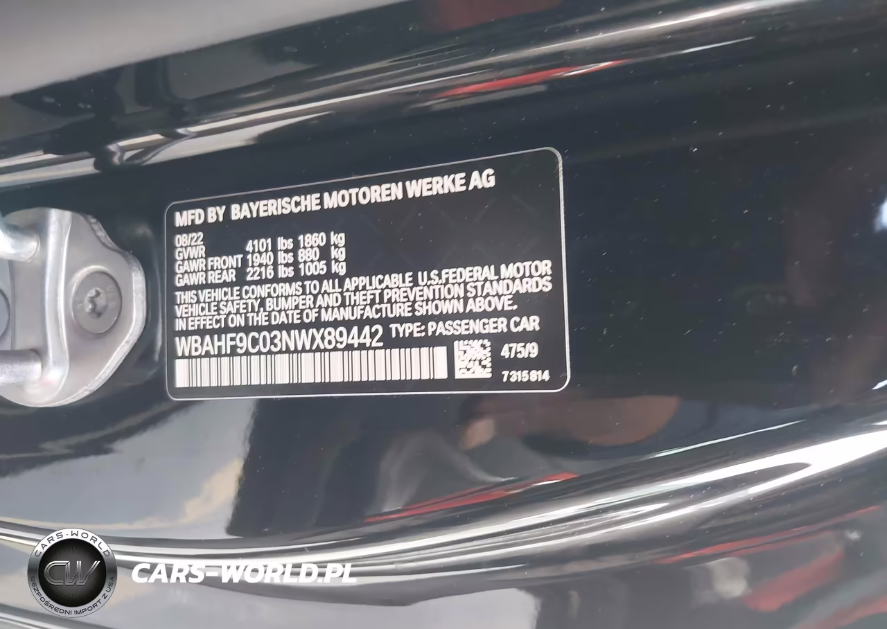 2022 BMW Z4 M40I VIN:WBAHF9C03NWX89442 - 9