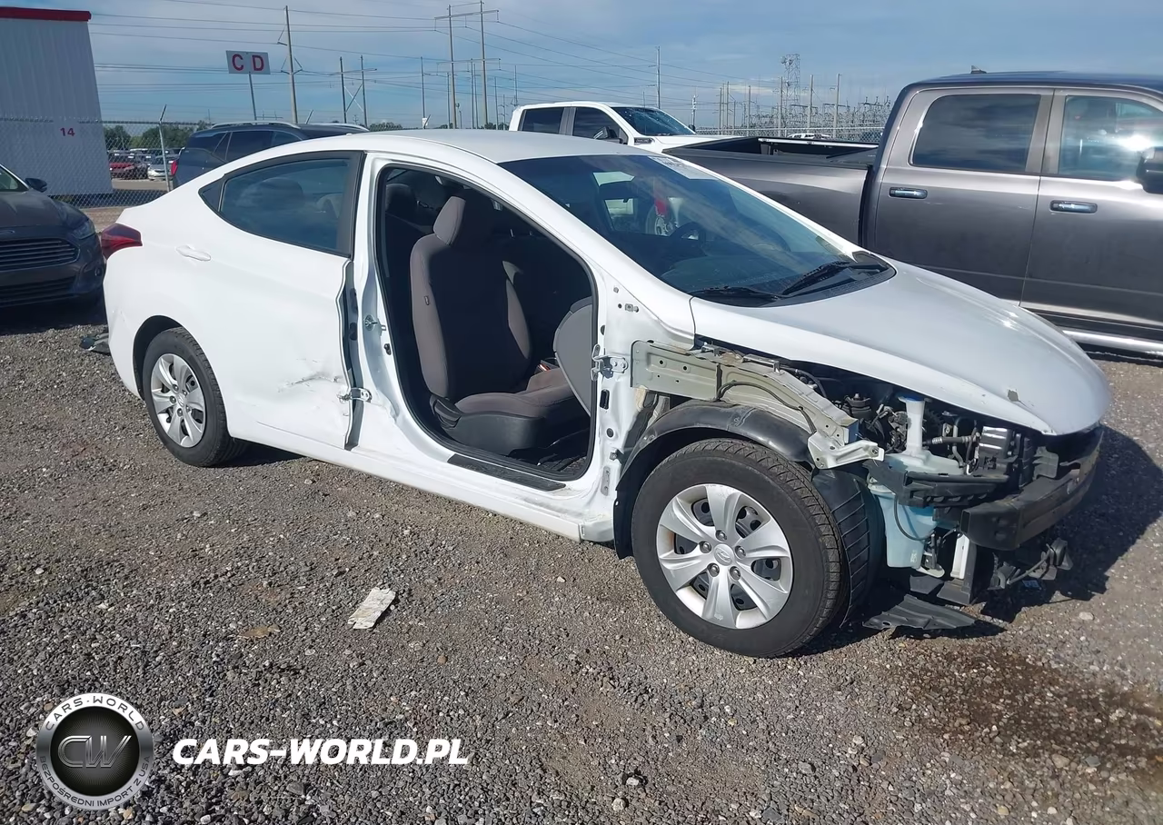 2016 Hyundai Elantra Se VIN:5NPDH4AE9GH732183 - 1