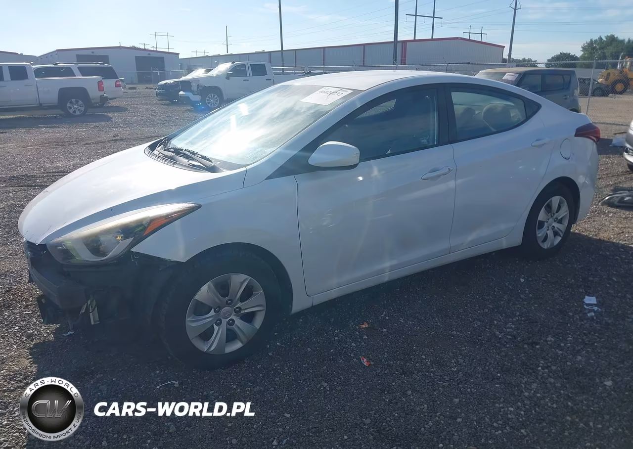 2016 Hyundai Elantra Se VIN:5NPDH4AE9GH732183 - 2