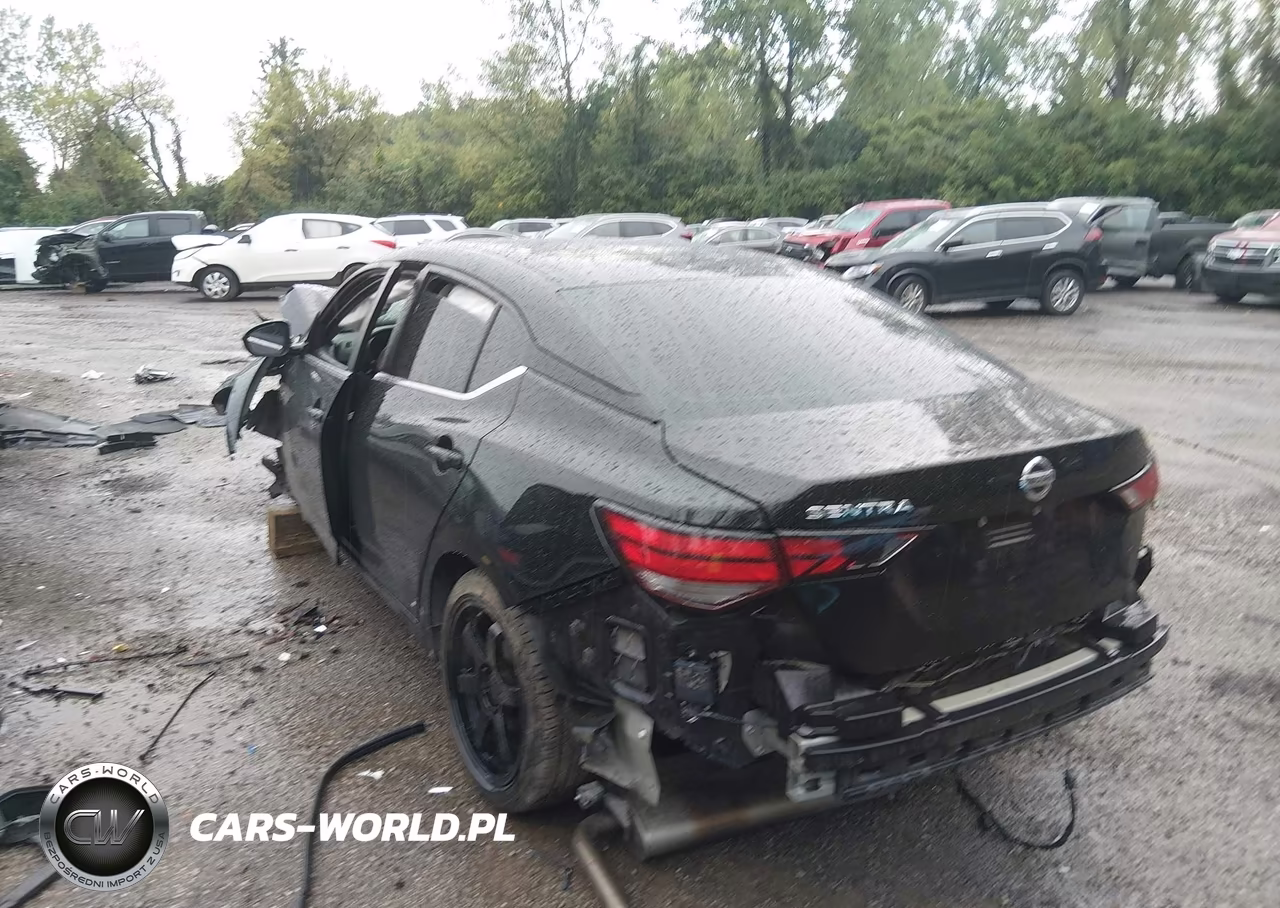 2021 Nissan Sentra S Xtronic Cvt VIN:3N1AB8BV8MY266662 - 3